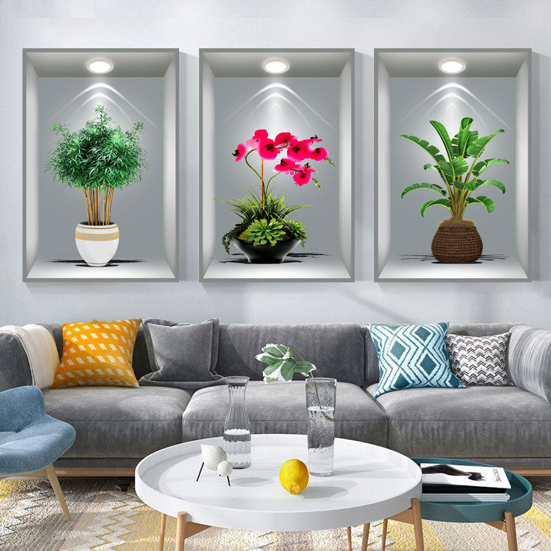 🌹 🌹Pack de 3 Tableaux 3D de décoration murale 🌹 🌹