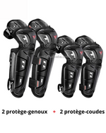 Load image into Gallery viewer, Motowolf™ :🛡️ Ensemble de Protection Moto &amp; Cyclisme (2 genouillères et 2 coudières)
