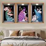 Load image into Gallery viewer, 🌹 🌹Pack de 3 Tableaux 3D de décoration murale 🌹 🌹
