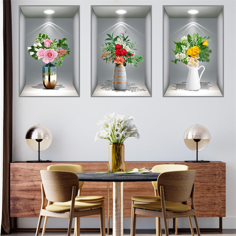 🌹 🌹Pack de 3 Tableaux 3D de décoration murale 🌹 🌹