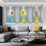 Load image into Gallery viewer, 🌹 🌹Pack de 3 Tableaux 3D de décoration murale 🌹 🌹
