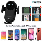 Load image into Gallery viewer, Smart Support Pour Téléphone Sans Fil Avec Capteur Pour Voiture.
