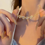Load image into Gallery viewer, Ouabahas™ - Collier Trèfle en Forme de Cœur : Symbole de Chance et d&#39;Amour
