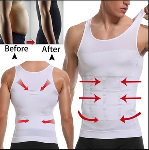 Slimfit™ Chemise Gilet Amincissante pour Homme