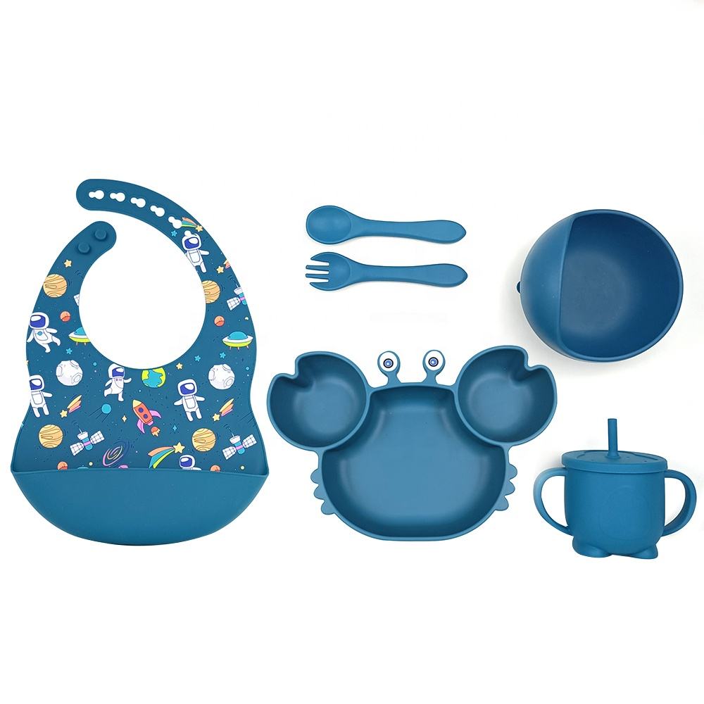 Zylux™: Kit d'Alimentation en Silicone pour Bébé (8 Pièces)