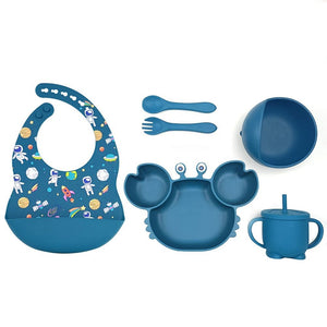 Zylux™: Kit d'Alimentation en Silicone pour Bébé (8 Pièces)