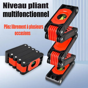Outil de mesure pliable à nivellement précis multi-angle