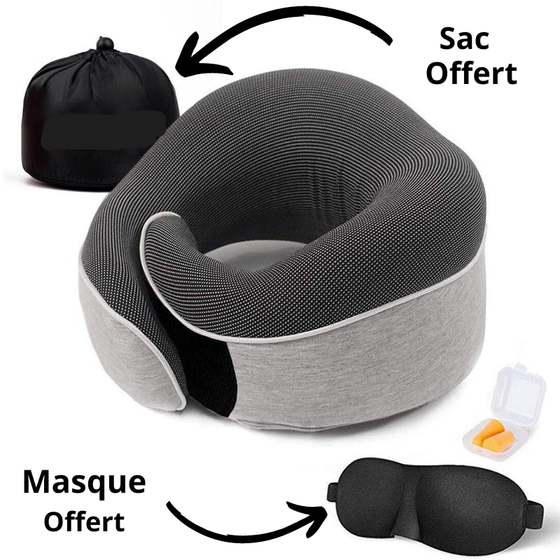 Travelux™ : Oreiller de voyage en mousse à mémoire