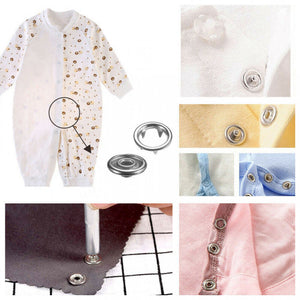 Kit d'attaches à pression en métal – BRK