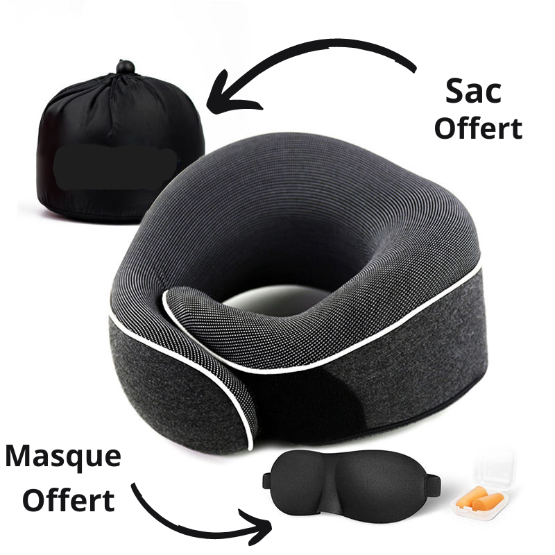 Travelux™ : Oreiller de voyage en mousse à mémoire