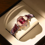 Load image into Gallery viewer, Montre en cuir de luxe pour femme YDE
