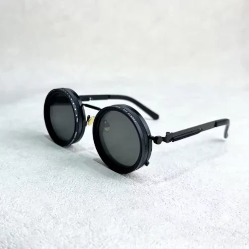 Wizy: Lunettes de Soleil à Verres Noirs Réglable