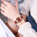 Load image into Gallery viewer, Montre en cuir de luxe pour femme YDE
