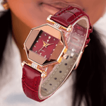 Load image into Gallery viewer, Montre en cuir de luxe pour femme YDE
