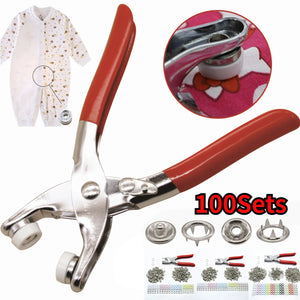 Kit d'attaches à pression en métal – BRK