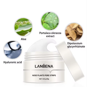 Masque visage crème anti-points noirs