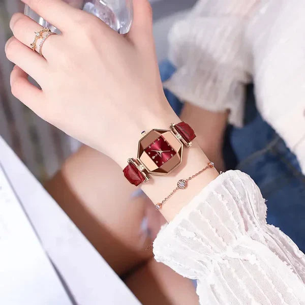 Montre en cuir de luxe pour femme YDE