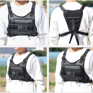 Sac de poitrine de sport antivol pour hommes