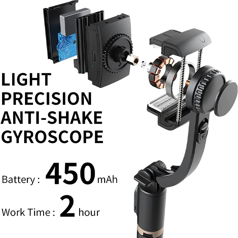 Stabilisateur pour téléphone Portable avec télécommande
